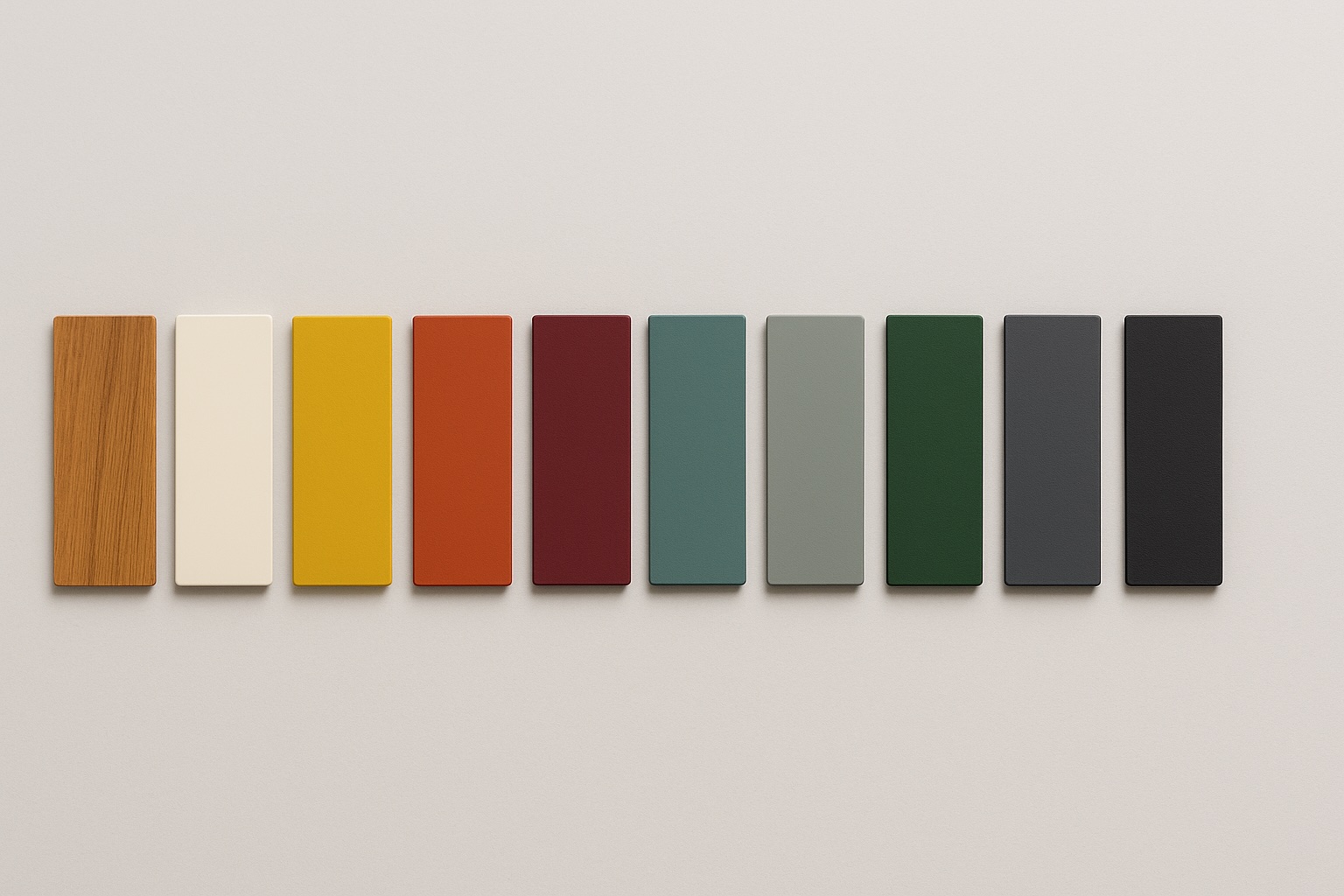 Palette colori e finiture per infissi